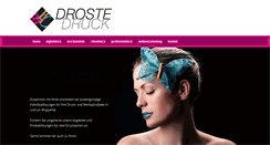 Desktop Screenshot of droste-druck.de